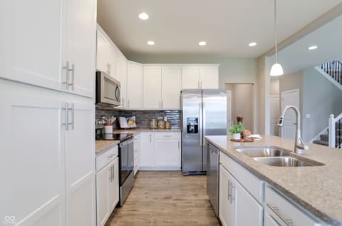 Kitchen at 6088 Farlin Drive, Whitestown, IN