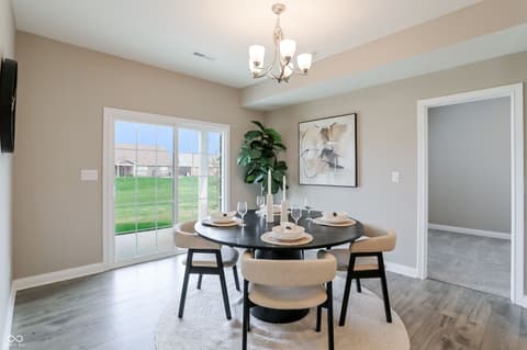 Dining room at 6088 Farlin Drive, Whitestown, IN