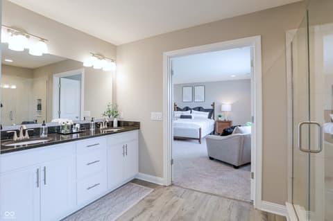 Bathroom at 6088 Farlin Drive, Whitestown, IN