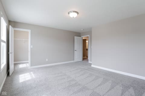 Bedroom at 6088 Farlin Drive, Whitestown, IN