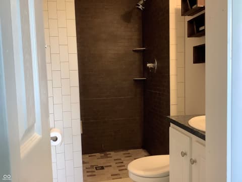 Bathroom at 61 Meadow Creek Boulevard, Whiteland, IN