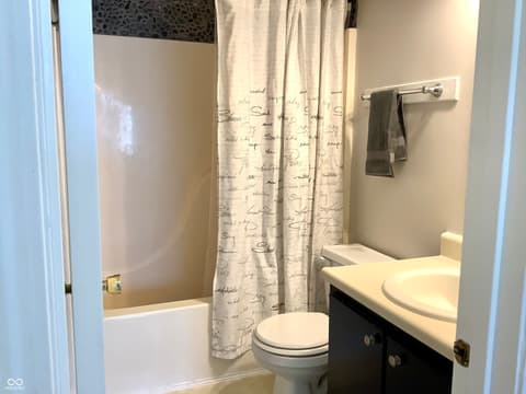 Bathroom at 61 Meadow Creek Boulevard, Whiteland, IN