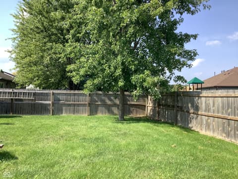Yard at 61 Meadow Creek Boulevard, Whiteland, IN