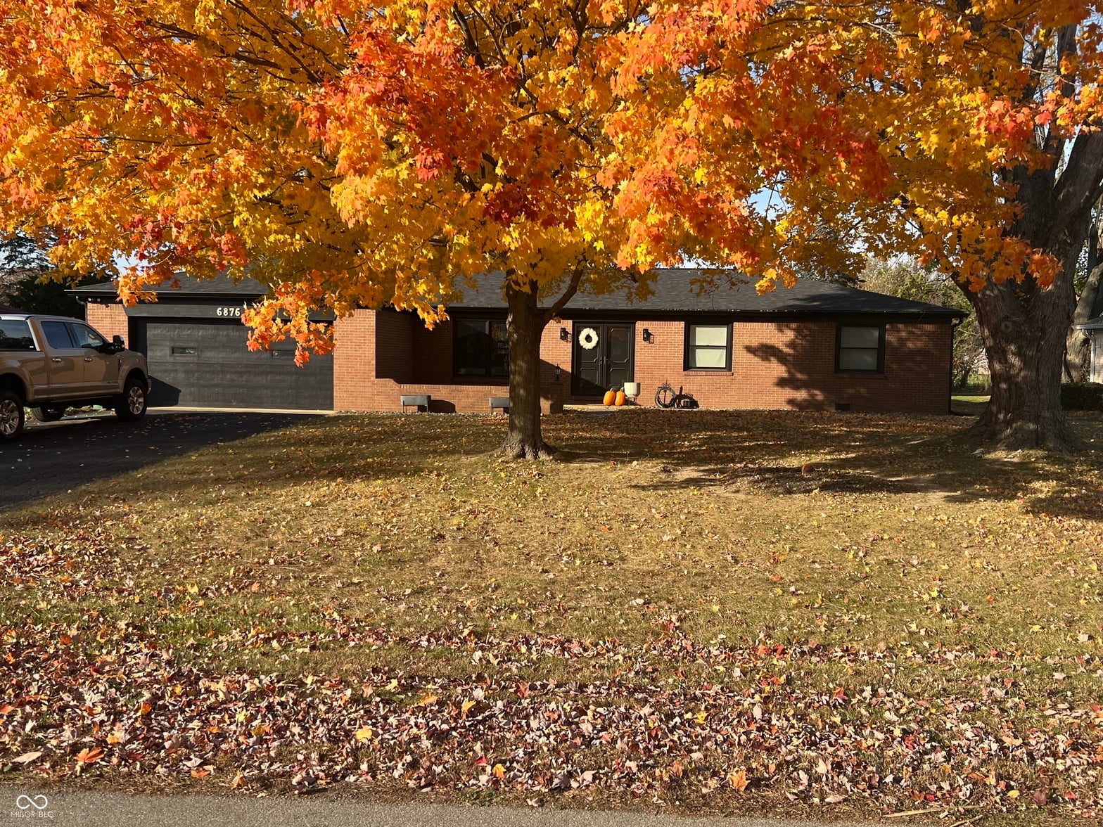Front exterior at 6876 Connie Drive, Avon, IN