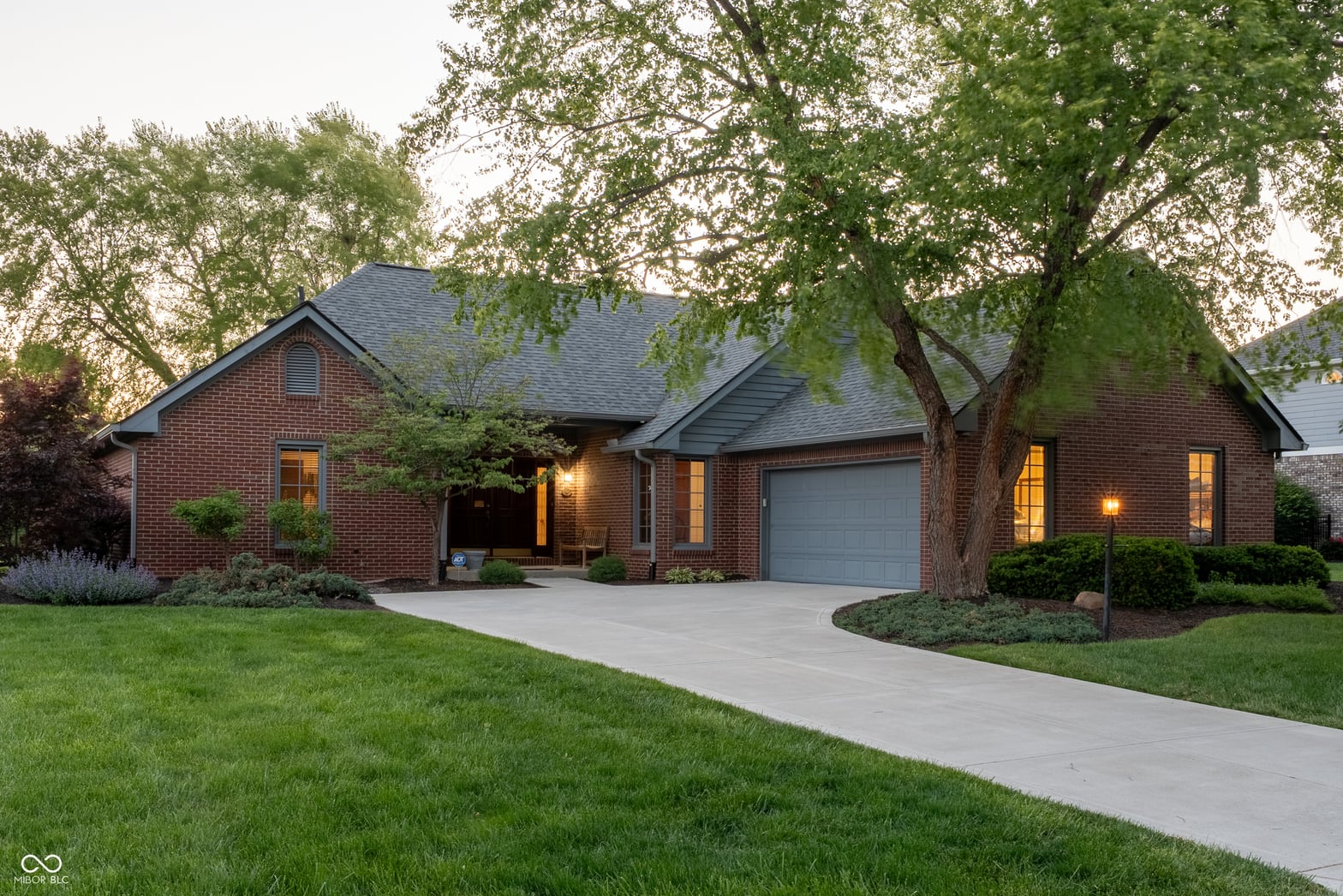 Front exterior at 225 Admiral Way S, Carmel, IN