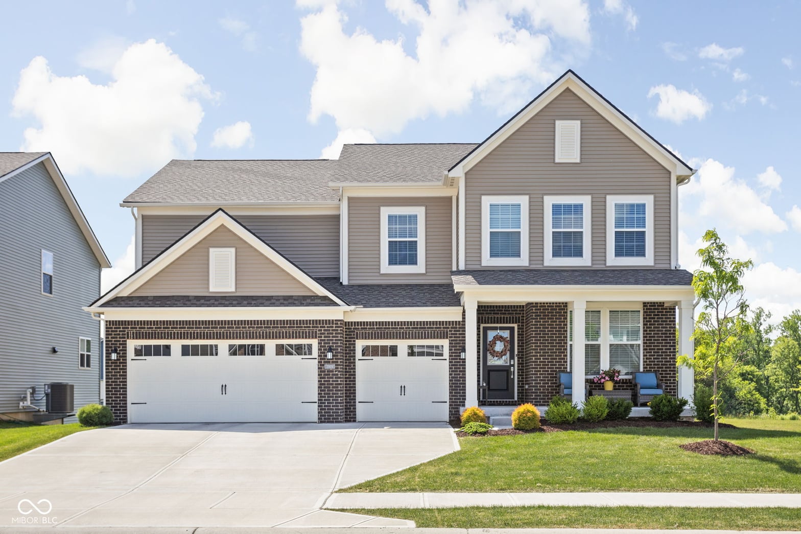 Front exterior at 3969 Canning Street, Danville, IN