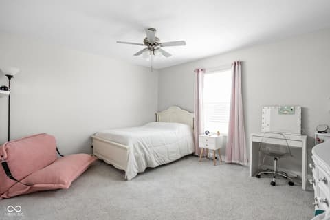 Bedroom at 3969 Canning Street, Danville, IN