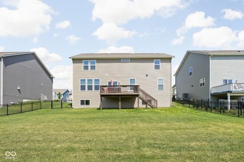 Backyard at 3969 Canning Street, Danville, IN