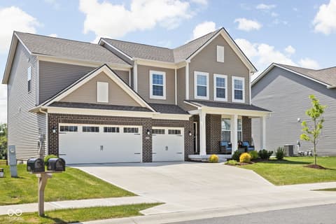 Front exterior at 3969 Canning Street, Danville, IN