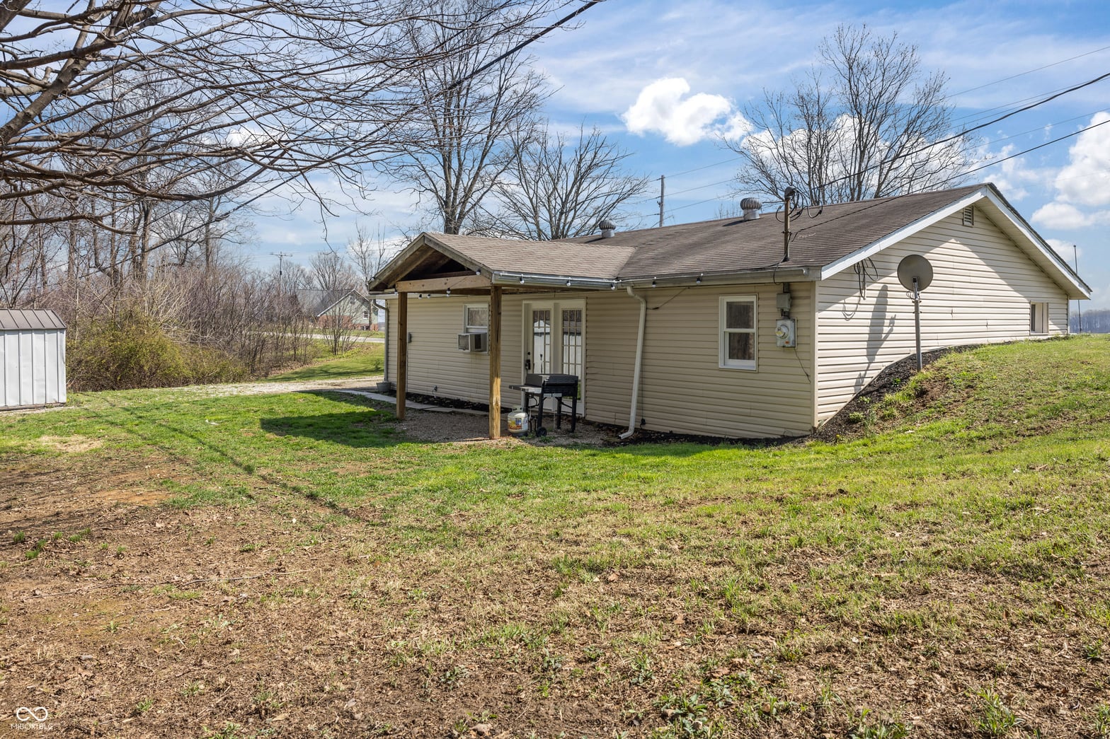 Front exterior at 939 Spencer Pike Road, Springville, IN