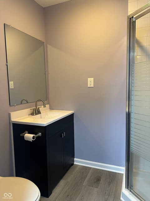Bathroom at 305 Cardinal Drive, Whiteland, IN