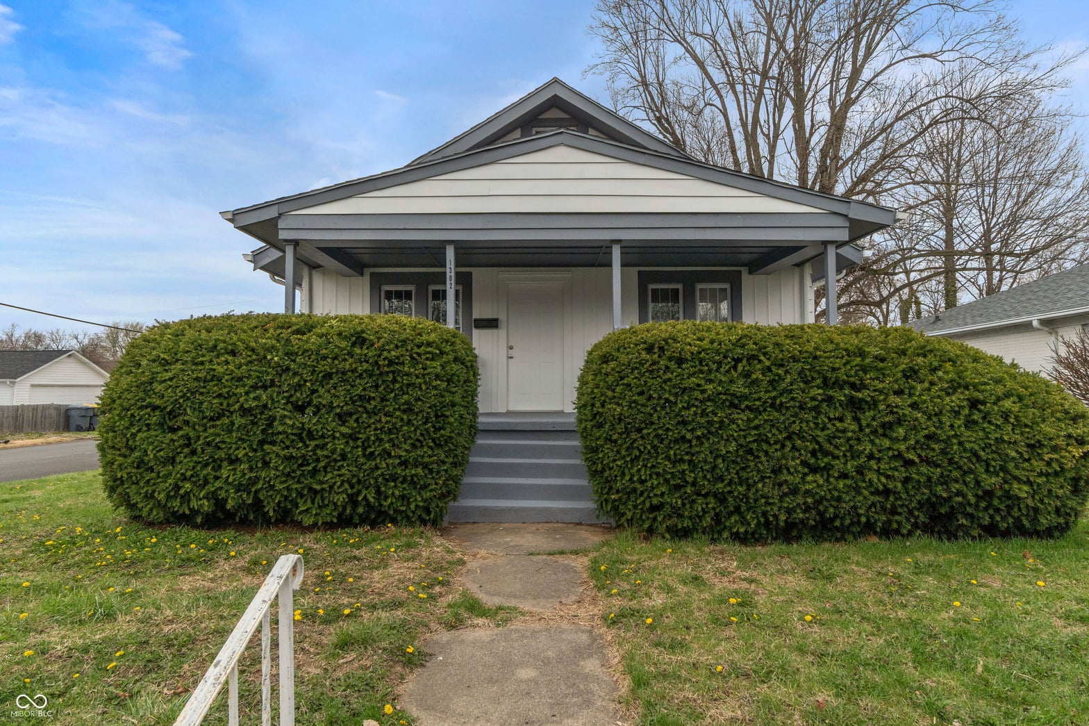 Front exterior at 1302 E 8th Street, Anderson, IN