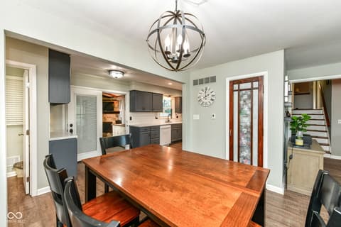 Dining room at 150 Springs Court, Carmel, IN
