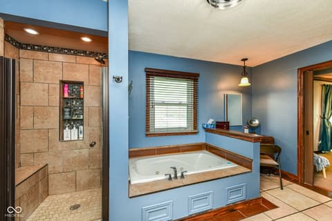 Primary bathroom at 150 Springs Court, Carmel, IN