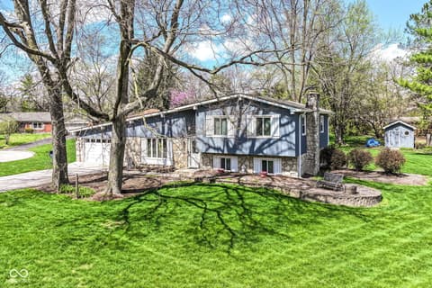 Front exterior at 150 Springs Court, Carmel, IN