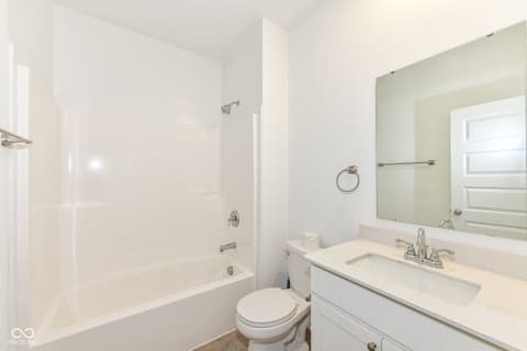 Bathroom at 11653 Melnick Lane, Indianapolis, IN