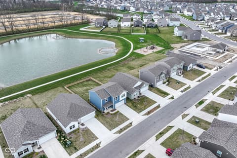 Aerial view at 11653 Melnick Lane, Indianapolis, IN
