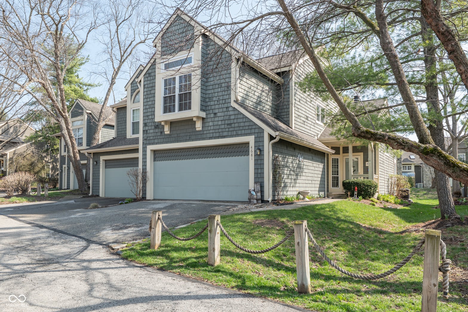 Front exterior at 4681 Stansbury Lane, Indianapolis, IN