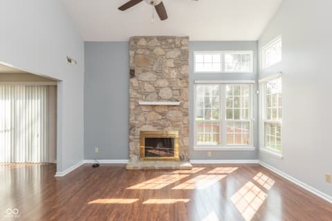 Living room at 4681 Stansbury Lane, Indianapolis, IN