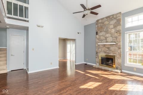 Living room at 4681 Stansbury Lane, Indianapolis, IN