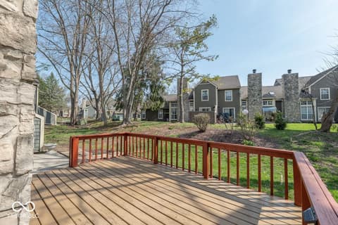 Outdoor living area at 4681 Stansbury Lane, Indianapolis, IN