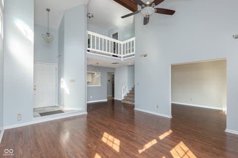Living room at 4681 Stansbury Lane, Indianapolis, IN