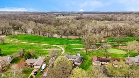 Aerial view at 1609 Greenacres Drive, Kokomo, IN