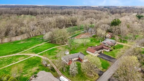 Aerial view at 1609 Greenacres Drive, Kokomo, IN