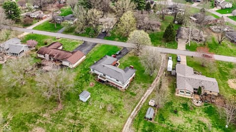 Aerial view at 1609 Greenacres Drive, Kokomo, IN