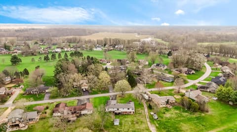 Aerial view at 1609 Greenacres Drive, Kokomo, IN