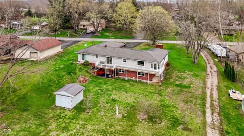 Aerial view at 1609 Greenacres Drive, Kokomo, IN