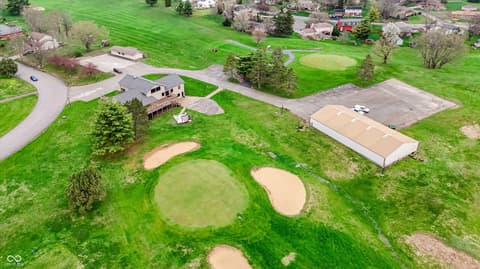 Aerial view at 1609 Greenacres Drive, Kokomo, IN