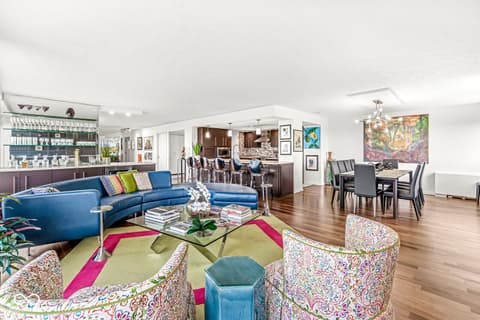 Living room at 4000 N Meridian Street, Indianapolis, IN