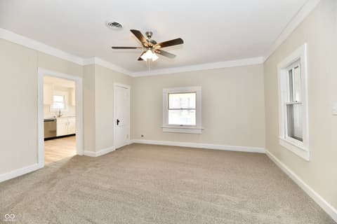 Living room at 4992 W 100 S, New Palestine, IN