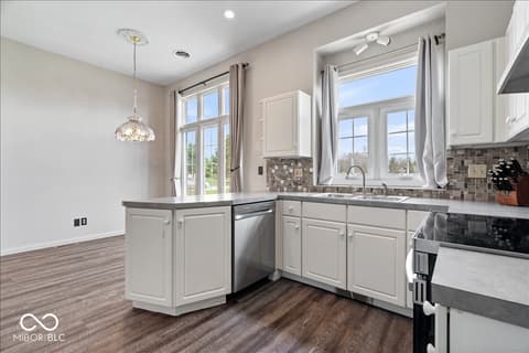 Kitchen at 8123 W Ashford Lane, Muncie, IN
