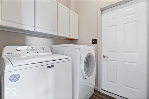 Laundry room at 8123 W Ashford Lane, Muncie, IN