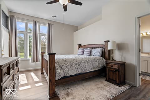 Bedroom at 8123 W Ashford Lane, Muncie, IN