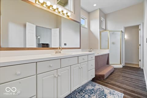 Bathroom at 8123 W Ashford Lane, Muncie, IN