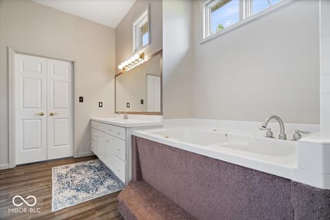 Bathroom at 8123 W Ashford Lane, Muncie, IN