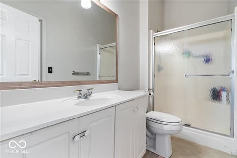 Bathroom at 8123 W Ashford Lane, Muncie, IN