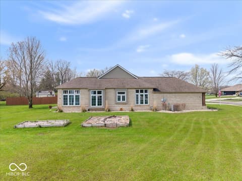Backyard at 8123 W Ashford Lane, Muncie, IN