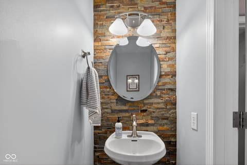 Bathroom at 11454 Seabiscuit Drive, Noblesville, IN