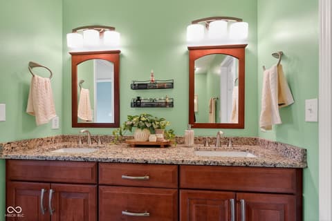 Bathroom at 11454 Seabiscuit Drive, Noblesville, IN