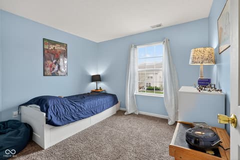 Bedroom at 11454 Seabiscuit Drive, Noblesville, IN
