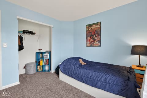 Bedroom at 11454 Seabiscuit Drive, Noblesville, IN