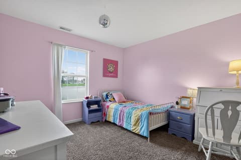 Bedroom at 11454 Seabiscuit Drive, Noblesville, IN
