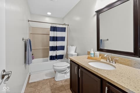 Bathroom at 11454 Seabiscuit Drive, Noblesville, IN