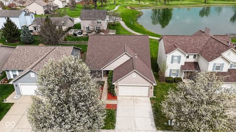 Aerial view at 11454 Seabiscuit Drive, Noblesville, IN