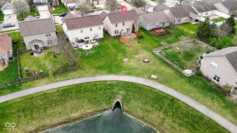 Aerial view at 11454 Seabiscuit Drive, Noblesville, IN
