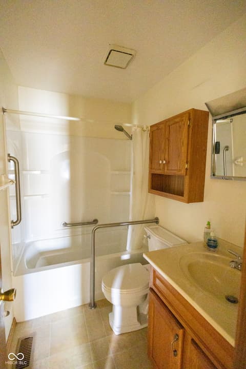 Bathroom at 8018 Bryan Drive, Indianapolis, IN